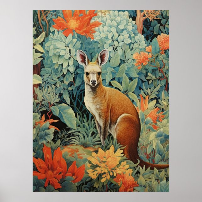 Affiche M. Kangaroo Vous Regardant (Devant)
