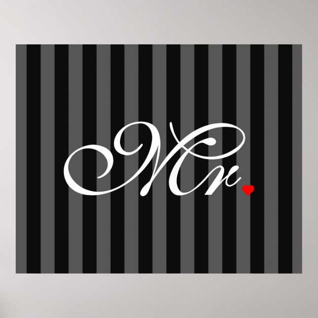 Affiche M. Mari A Groom Ses Hers Nouvelles Mauvaises Maiso (Devant)