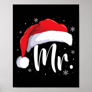 Affiche M. Mme Claus Couples De Noël Avec Lui