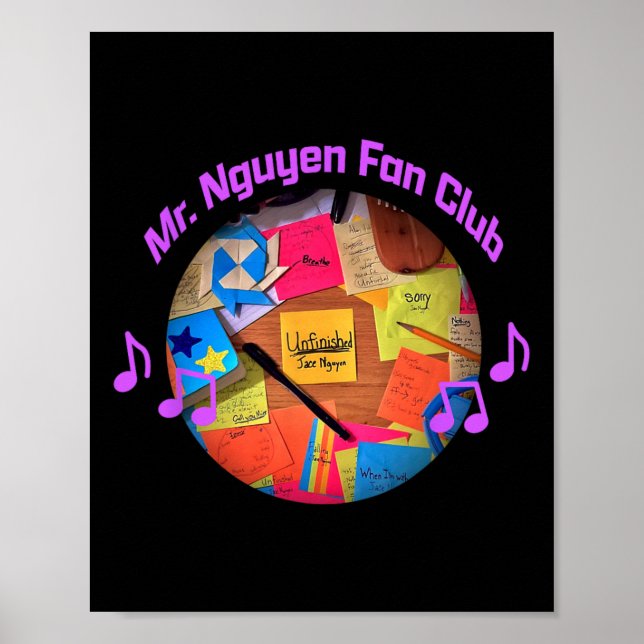 Affiche M. Nguyen Fan Club (Devant)