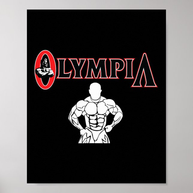 Affiche M. Olympia For Men Women Fitness Bodybuilding 4 (Devant)