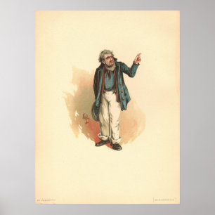 Affiche M. Peggotty par Kyd - David Copperfield de Dickens