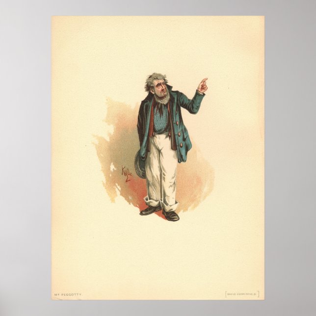 Affiche M. Peggotty par Kyd - David Copperfield de Dickens (Devant)