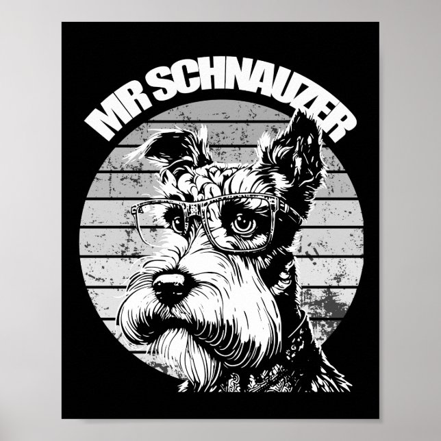 Affiche M. Schnauzer (Devant)