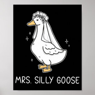 Affiche M. Silly Goose Et Mme. Silly Goose Couple Matchi