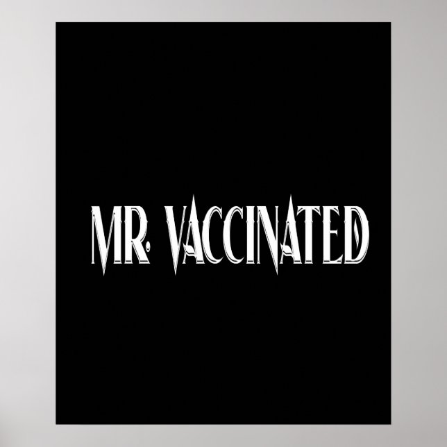 Affiche M. Vacciné (Devant)