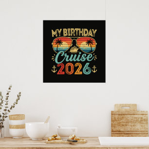 Affiche Ma croisière 2026 Croisière de fête Vacances en cr