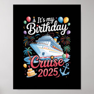 Affiche Ma croisière d'anniversaire 2025 - Croisière de gr