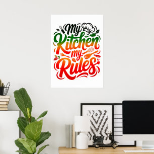Affiche Ma cuisine Mes règles