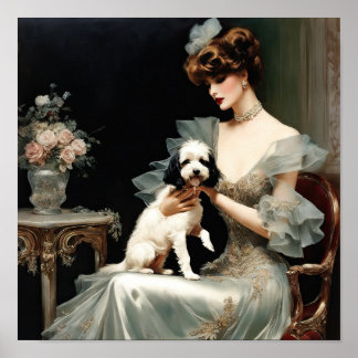 Affiche Ma Dame Et Son Chiot