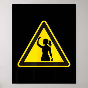 Affiche Ma femme me bat drôle mari femme citation humour m