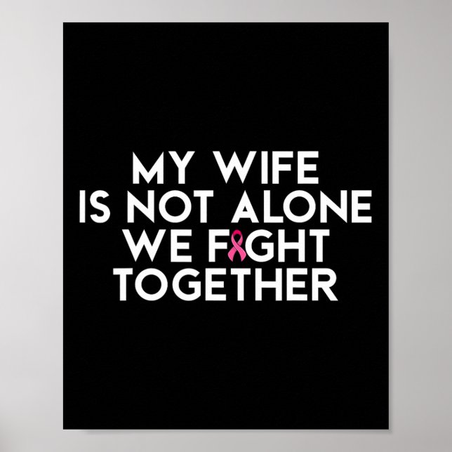 Affiche Ma Femme N'Est Pas La Seule Nous Combattons Ensemb (Devant)