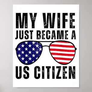 Affiche Ma femme vient de devenir citoyenne américaine Fiè