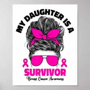 Affiche Ma Fille Est Une Survivante Sensibilisation Au Can