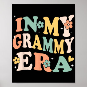 Affiche Ma génération Grammy drôle sarcasme groovy rétro m