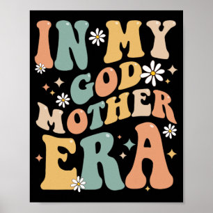 Affiche Ma Godmère Era Lover Super Retro Maman Funny Moth