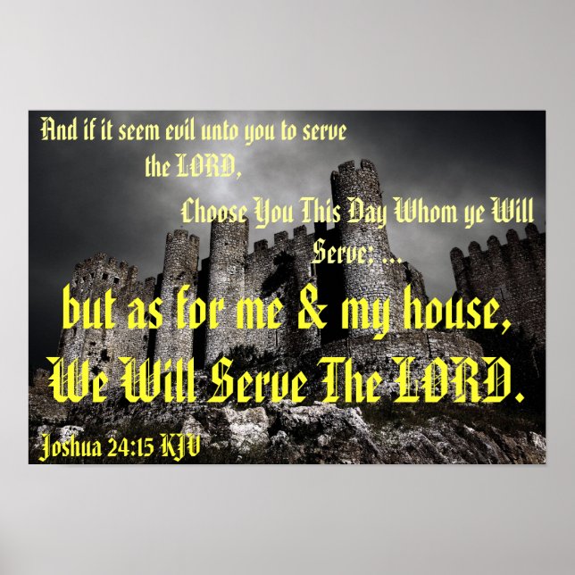 Affiche Ma Maison. (Devant)