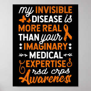 Affiche Ma maladie invisible est réelle2