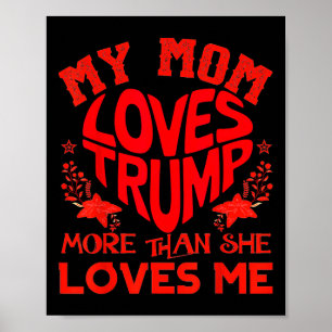 Affiche Ma maman aime Trump plus que moi, drôle de fête de