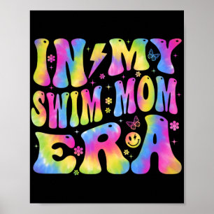 Affiche Ma maman de natation Era Funny nageurs nageurs Coa