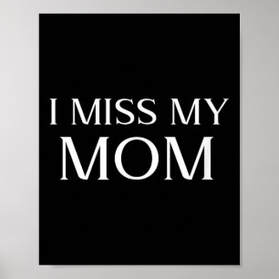 Affiche Ma maman Design Memorial Mothers Day In