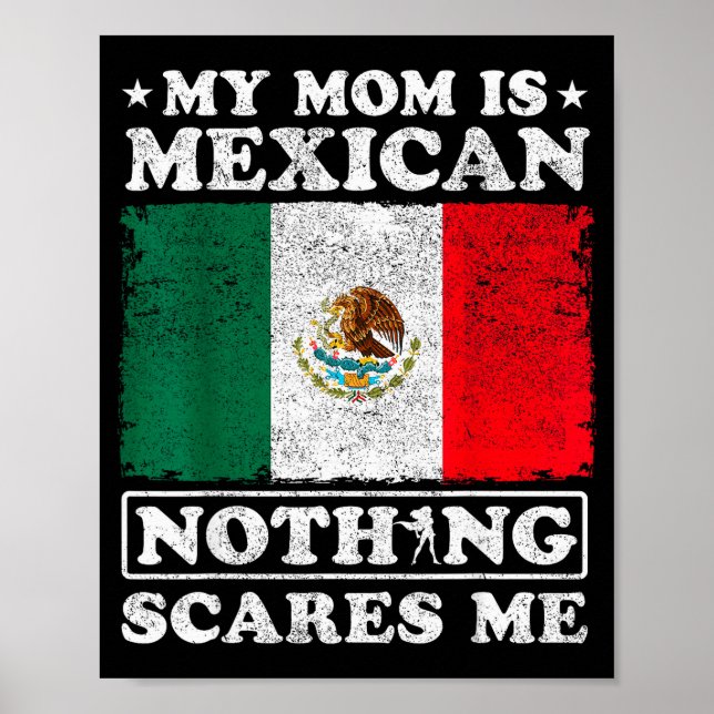 Affiche Ma mère est mexicaine Nothing Es Me Mexico Fête de (Devant)