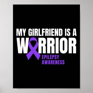 Affiche Ma petite amie est une purpe de sensibilisation à 