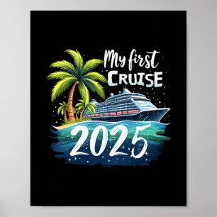 Affiche Ma première croisière 2025 Drôle de première fois