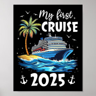 Affiche Ma première croisière 2025 Drôle de première fois