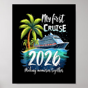Affiche Ma première croisière 2026 Drôle de première fois