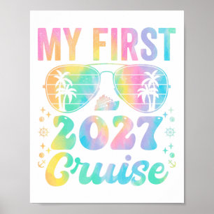 Affiche Ma première croisière 2027 Vacances Famille assort