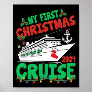Affiche Ma première croisière de Noël 2024 Vacatio bateau