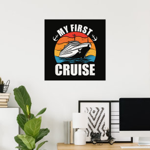 Affiche Ma première croisière drôle de vacances en famille