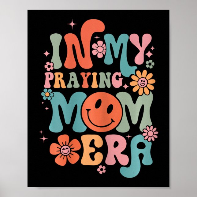 Affiche Ma prière Mama Era Religieuse Mère chrétienne (Devant)