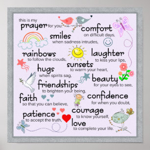 Affiche Ma Prière Pour Vous
