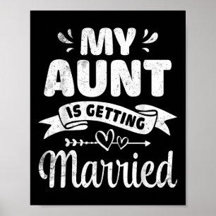 Affiche Ma tante se marie Mariage Épouser Oncle Nièce