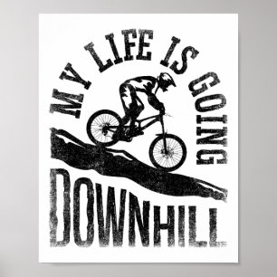 Affiche Ma vie est en train de dévaler le VTT