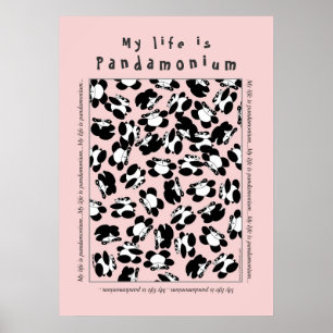 Affiche Ma vie est panda-monium