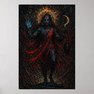 Affiche Maa Kali - Déesse du pouvoir et de la protection