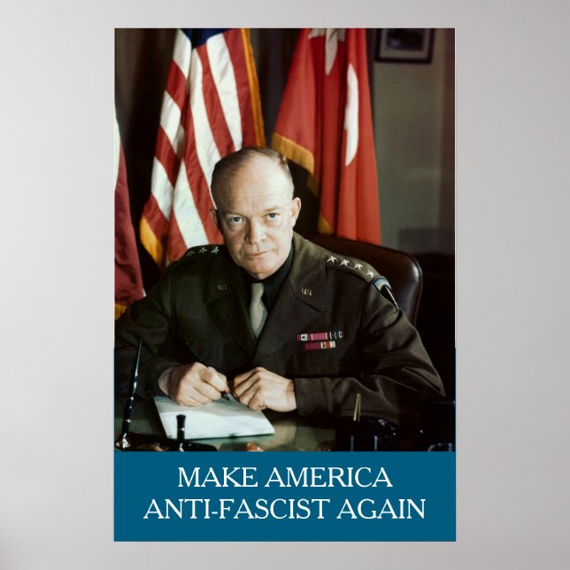 Affiche MAAFA de Dwight D. Eisenhower (Devant)
