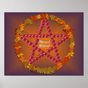 Affiche Mabon Pentacle