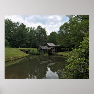 Affiche Mabry Mill, Virginie