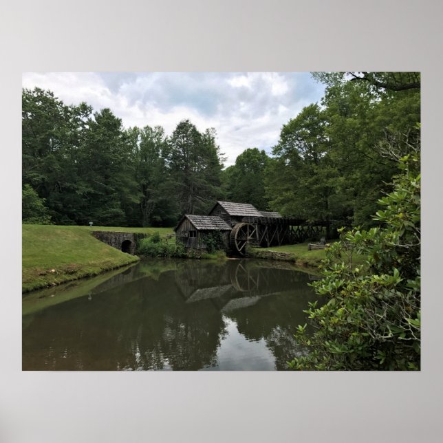 Affiche Mabry Mill, Virginie (Devant)