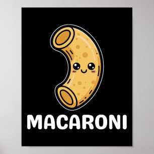 Affiche Macaroni Cheese Mac Kawaii Costume d'Halloween Cou