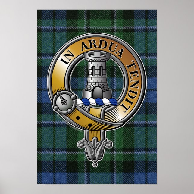 Affiche MacCallum Tartan & Badge (Devant)