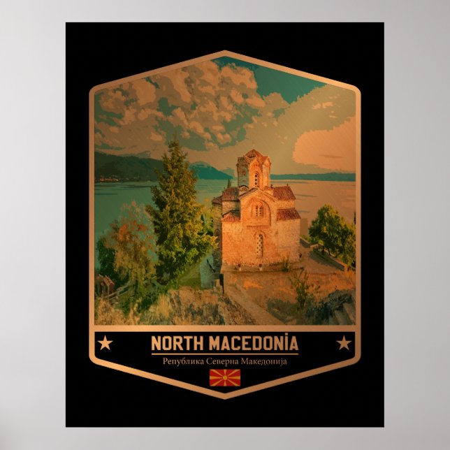 Affiche Macédoine du Nord (Devant)