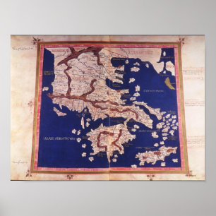 Affiche Macédoine et la Grèce