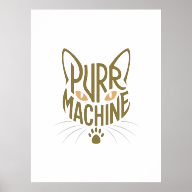 Affiche machine à purer (Devant)