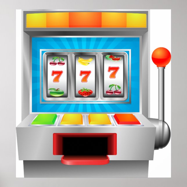 Affiche Machine à sous (Devant)