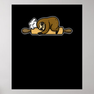 Affiche Machine à sous   drôle de chef mignon   cadeau cui